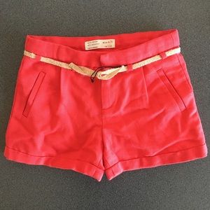Zara linen shorts